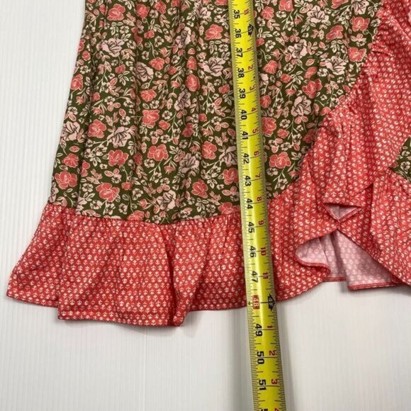 CABANA LIFE S Jetties Beach Off The Shoulder Ruffle Maxi Dress/Cover-up Size M - Picture 6 of 16